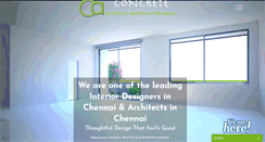 Desktop Screenshot of concretearchitects.com